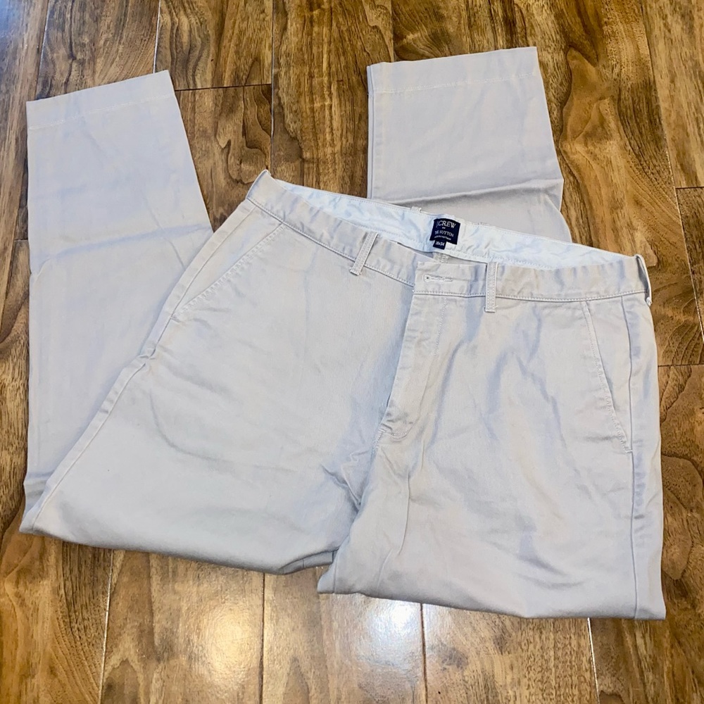 JCrew men’s chino The Sutton pants